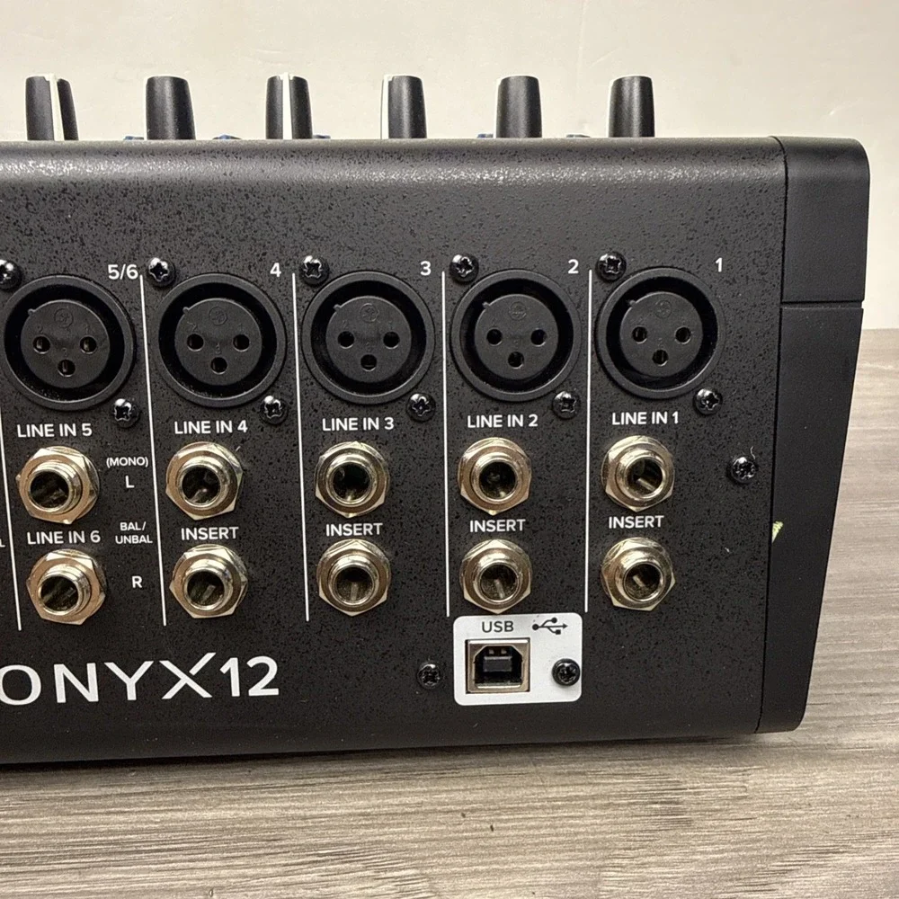 Mackie Onyx 12-Channel Premium Analog Mixer with Multi-Track USB